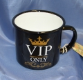 Bild 1 von Emaille-Becher  / (Motiv) VIP Only